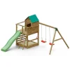 Fungoo Aires De Jeux<Aire De Jeux A Double Plateforme Avec Balancoire Double - Jarcas
