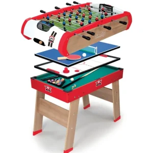 Smoby Baby-Foot<Baby Foot Powerplay 4 Jeux En 1