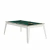 Rene Pierre Billards<Billard Steel Oslo Blanc Avec Plateau