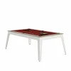 Rene Pierre Billards<Billard Steel Oslo Blanc Avec Plateau