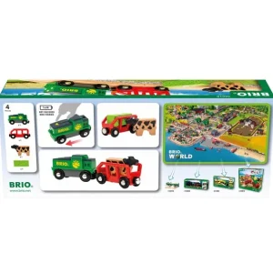 Brio Trains Et Circuits< 36018 - Train De La Ferme A Piles