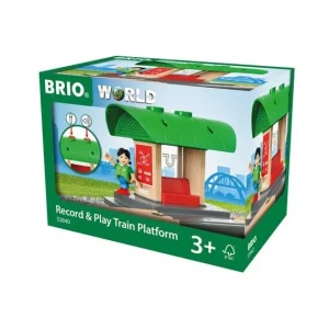 Brio Trains Et Circuits< World 33840-Gare A Enregistreur Vocal