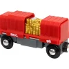 Brio Trains Et Circuits< World 33938-Wagon Cargo Rouge