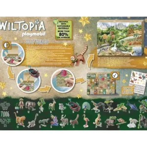 Playmobil Calendriers De L'avent<71006 - Calendrier De L'avent Wiltopia - Animaux Du Monde