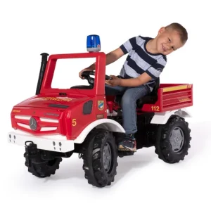 Rolly Toys Tracteurs À Pédales<Camion A Pedales Unimog Pompiers