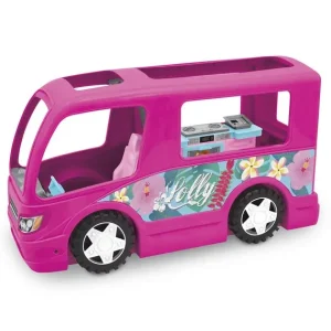 Lolly Barbie Et Poupées Mannequin<Camping Car De Poupee Avec Accessoires Et Effets Sonores