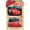 Educa Puzzles Bois<Cars 3-2 Puzzles En Bois De 16 Pieces