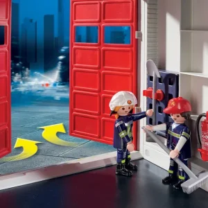 Playmobil Playmobil<9462 - Caserne De Pompiers Et Helicoptere City Action