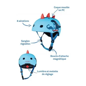 Micro Casques Et Protections<Casque Dino 3D M