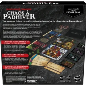 Hasbro Gaming Jeux De Société Adultes<Chaos A Padhiver - Donjons Et Dragons