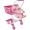 LOVE BEBE Poupons<Chariot De Course Avec Siege Bebe