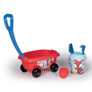 Smoby Jeux De Plage<Chariot Et Seau De Plage Spidey And His Amazing Friends