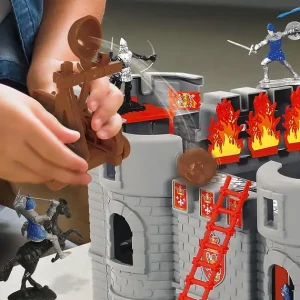 Invincible Heroes Heros & Univers<Chateau Fort Medieval Et Dragon - 50 Accessoires