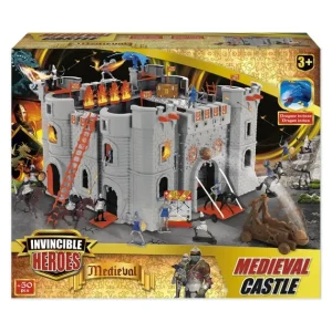 Invincible Heroes Heros & Univers<Chateau Fort Medieval Et Dragon - 50 Accessoires