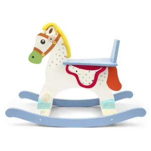 WOOD N PLAY Porteurs & Jouets À Bascules<Cheval A Bascule En Bois