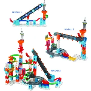 VTech Constructions Magnétiques, Billes<Circuit A Billes Electronique Marble Rush - Super Sky Tower Set Xl300E