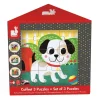 Janod Puzzles Bois<Coffret 3 Puzzles Tornado Titus Et Felix