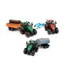Motor & Co Farm Véhicules De Chantier Et Tracteurs<Coffret 3 Tracteurs Avec Remorques