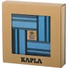 Kapla Planchettes Et Construction En Bois<Coffret Couleur Bleu Avec Livre