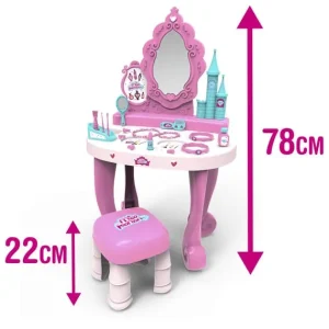Miss Fashion Faire Comme Les Grands<Coiffeuse Princesse Et 16 Accessoires - 78 Cm