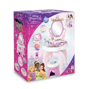 Smoby Faire Comme Les Grands<Coiffeuse Sur Pieds 2 En 1 Disney Princess