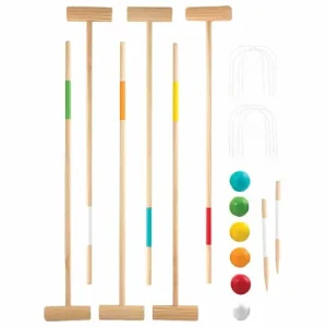 SUN and SPORT Jeux D'Adresse<Croquet En Bois 6 Joueurs