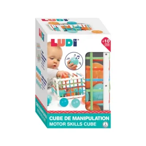 Ludi Jouets À Emboîter, À Empiler<Cube De Manipulation Avec Balles