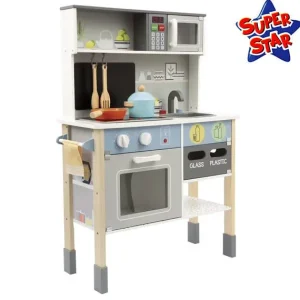 WOOD N PLAY Cuisine Et Dinette<Cuisine En Bois Interactive Eco Kitchen