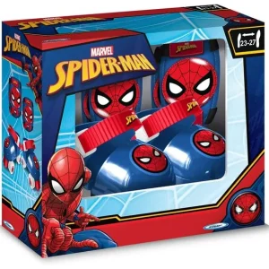 STAMP Skates Rollers Et Patins<Disney Spider-Man - Patins Et Set De Protections - Taille 23 A 27