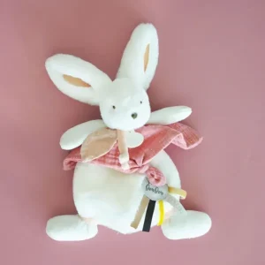 Doudou Et Compagnie Doudous<Doudou Happy Boho Lapin Corail