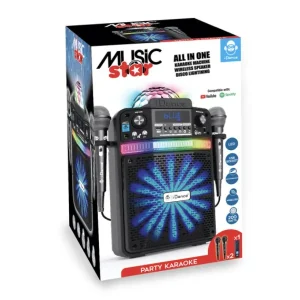 Music Star Enceintes Bluetooth Et Casques Audio<Enceinte Musicale Bluetooth Et Lumieres Groove Disco