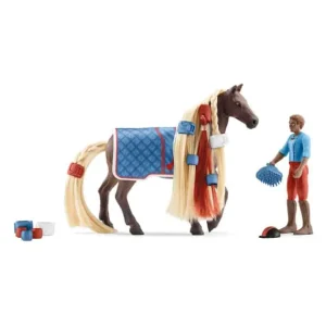 Schleich Figurines<Figurines Cheval A Coiffer - Leo Et Rocky