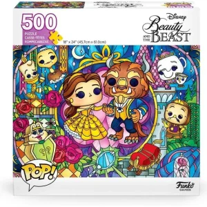 Funko Puzzles Enfants De 250 À 1000 Pièces< Pop - Puzzle 500 Pieces - La Belle Et La Bete
