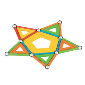 Geomag Constructions Magnétiques, Billes< Panels Supercolor - Ecofriendly 52 Pieces