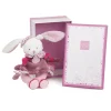 Doudou Et Compagnie Hochets, Anneaux De Dentition<Hochet Lapin Cerise