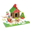 Jeujura Planchettes Et Construction En Bois<Jeu De Construction En Bois La Maison Du Pere Noel 50 Pieces