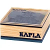 Kapla Planchettes Et Construction En Bois<-40 Planchettes En Bois Bleu Fonce
