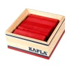 Kapla Planchettes Et Construction En Bois<-40 Planchettes Rouges