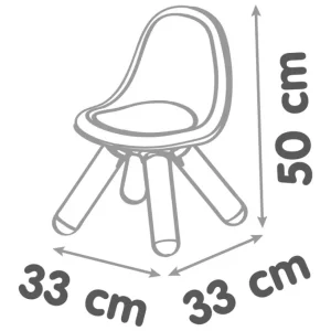 Smoby Tables Et Chaises De Jardin<Kid Chaise Interieure / Exterieure - Bleue