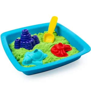 Spin Master Mosaïque, Sable Et Paillettes<Kinetic Sand - Coffret Chateau Et Son Bac - Sable Magique A Modeler