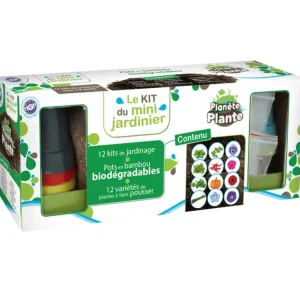 MGM Jeux Et Outils De Jardinage<Kit Mini Jardinier 12 Pots