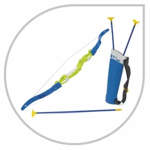 SUN and SPORT Jeux D'Adresse<Kit Tir A L'Arc Avec Cible + 3 Fleches