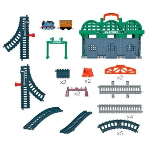 Fisher Price Trains Et Circuits<La Grande Gare De Knapford - Thomas Et Ses Amis