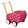 Janod Poussettes Poupons<Landau Framboisine En Bois