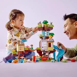 LEGO Jouets À Emboîter, À Empiler<10993 - ® Duplo - La Cabane Dans L'Arbre 3-En-1
