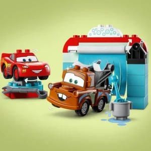 LEGO Jouets À Emboîter, À Empiler<10996 - ® Duplo - La Station De Lavage Avec Flash Mcqueen Et Martin