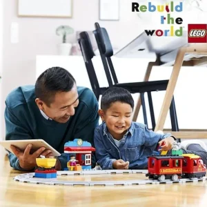 LEGO Jouets À Emboîter, À Empiler<10874 - ® Duplo Le Train A Vapeur