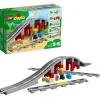 LEGO 1Er Age<10872 - ® Duplo Les Rails Et Le Pont Du Train
