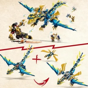 LEGO Lego, Briques Et Blocs<71796 - ® Ninjago - Le Dragon Elementaire Contre Le Robot De L'Imperatrice
