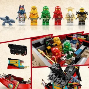 LEGO Lego, Briques Et Blocs<71797 - ® Ninjago - Le Qg Des Ninjas - La Course Contre La Montre